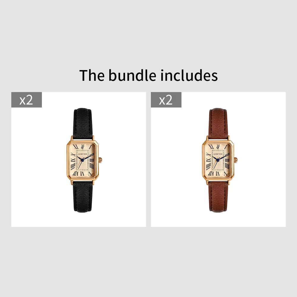 L’Élégance du Temps – Montre Rétro pour Femme