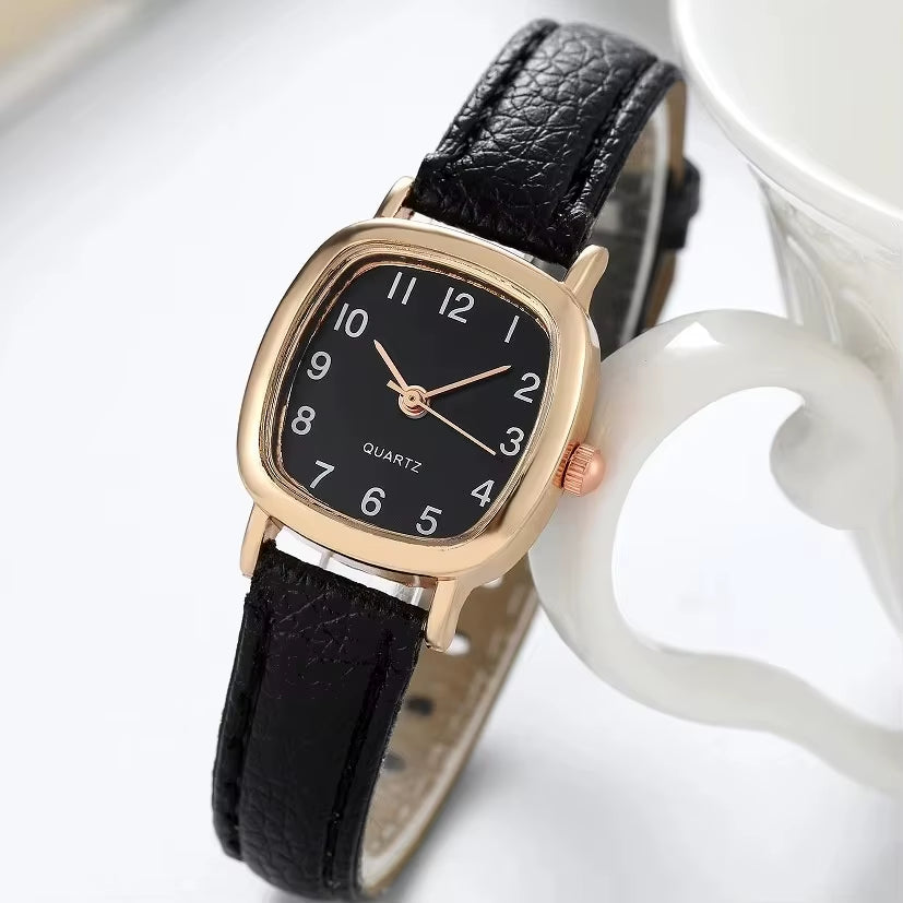 Signature Rétro – Montre Élégante pour Femme