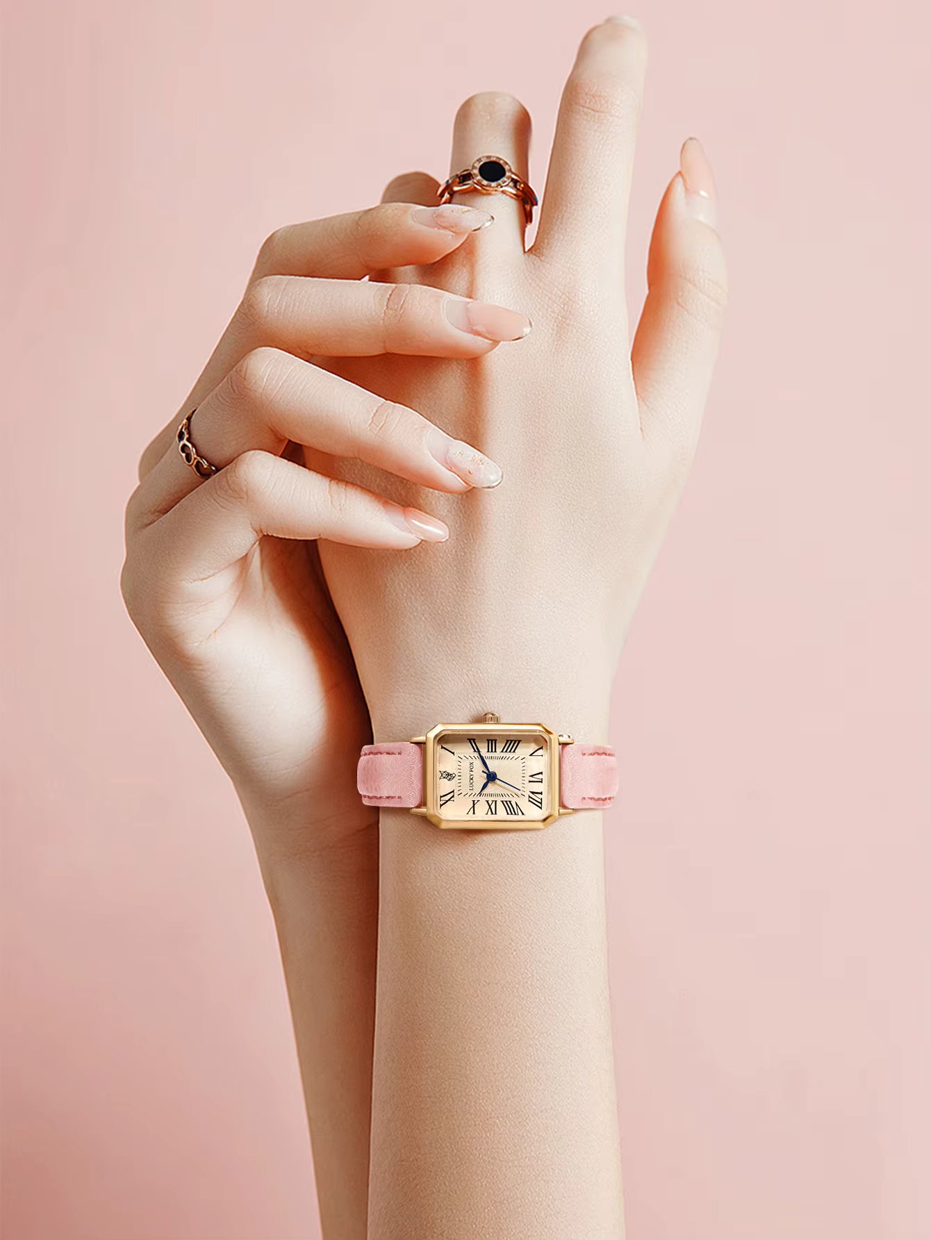 L’Élégance du Temps – Montre Rétro pour Femme