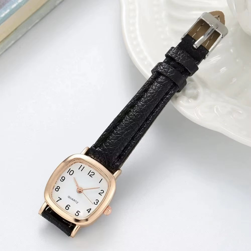 Signature Rétro – Montre Élégante pour Femme